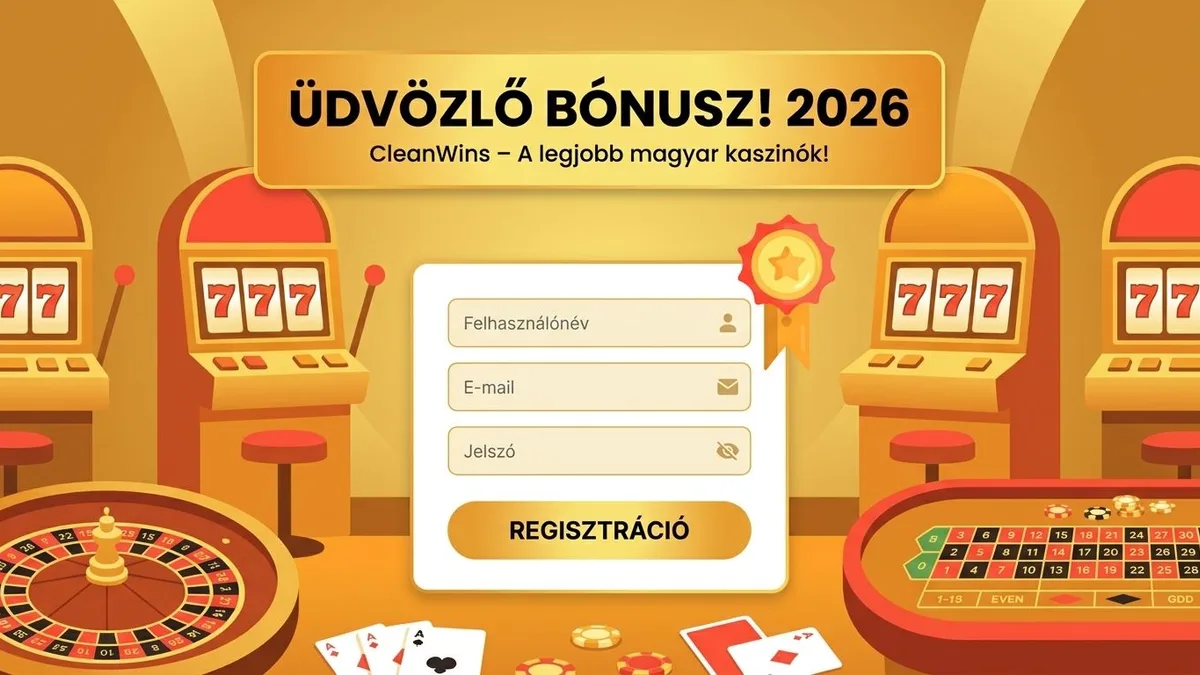 Regisztráció bónusszal
